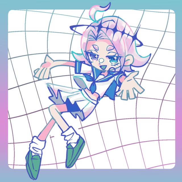 デフォルメイラスト　見本