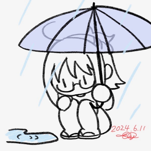 雨の日