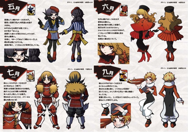 花札　擬人化２