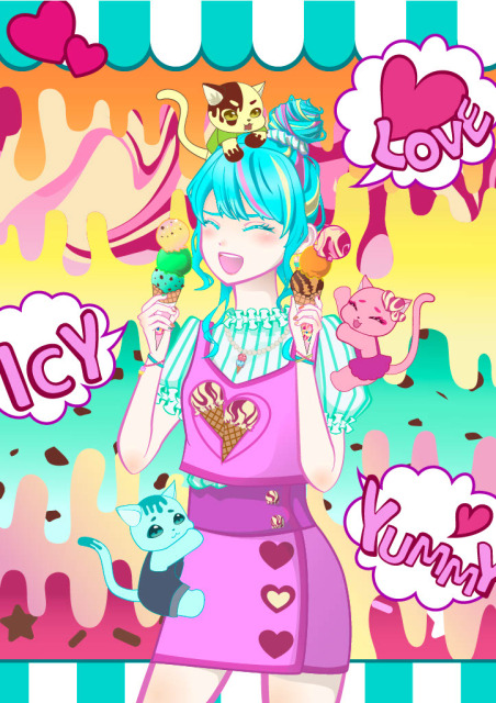 アイスクリームパーティー