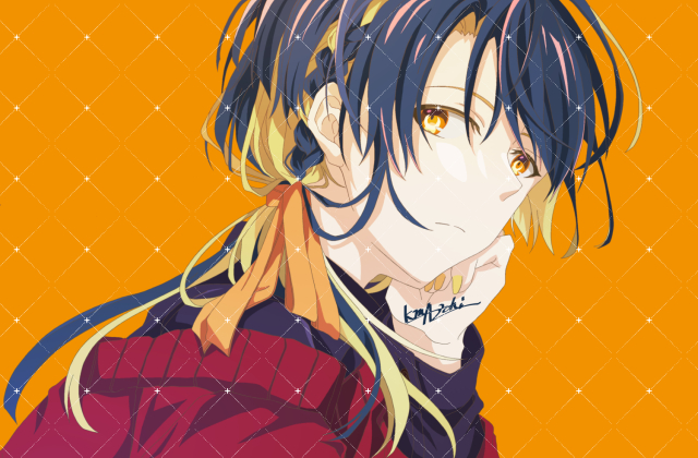 アニメ塗りイラストサンプル