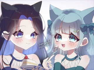 簡易ペアイラスト