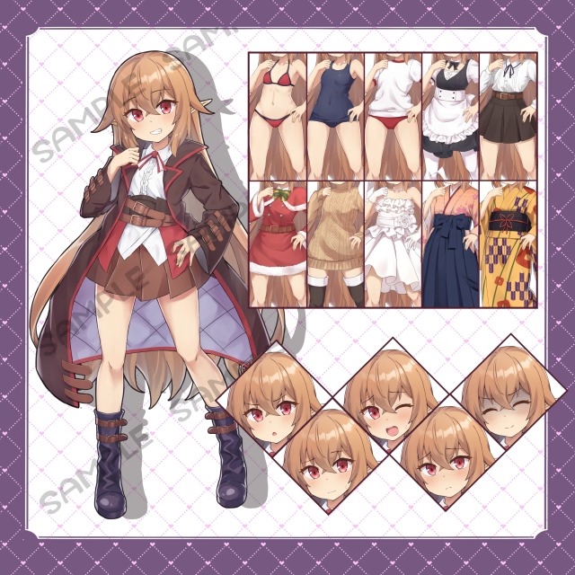 ゲーム用立ち絵