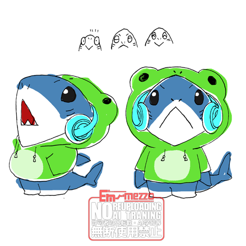 【コンペ】くつしたザメ