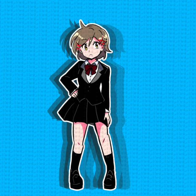 活発そうな女子高校生