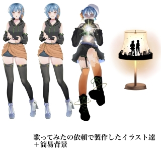【ご依頼】歌ってみたのイラスト