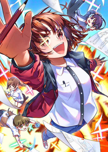 専門学校パンフレット扉絵