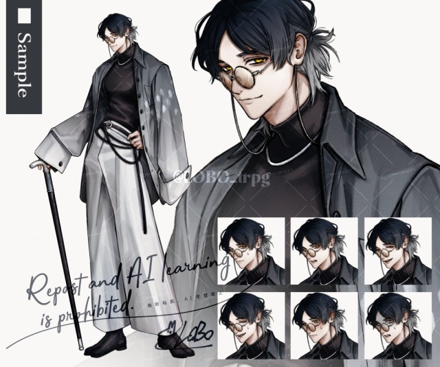 立ち絵サンプル