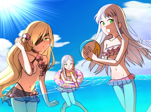 とある水着少女達