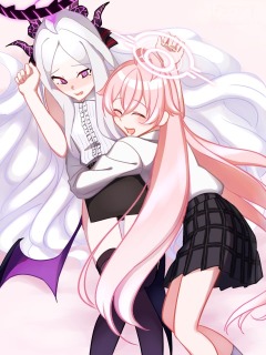 小鳥遊ホシノと空崎ヒナ