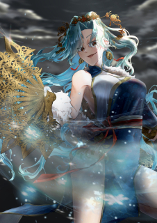 カードゲーム　女性