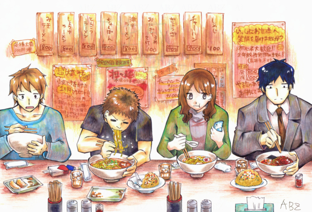 ラーメン屋の人々