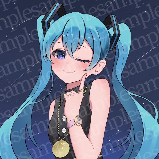 アイコンサイズのイラスト