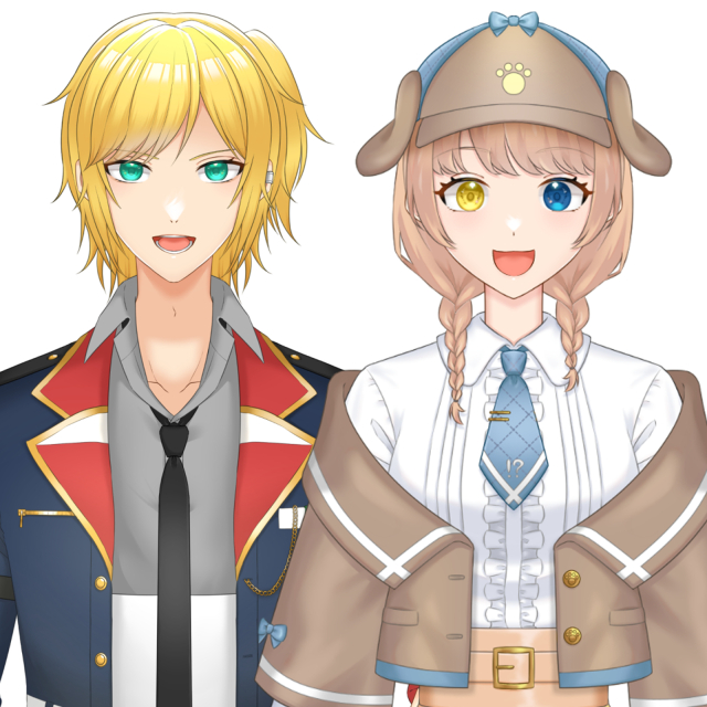 オリジナルデザインVTuber立ち絵