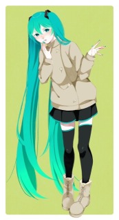 初音ミクイラスト