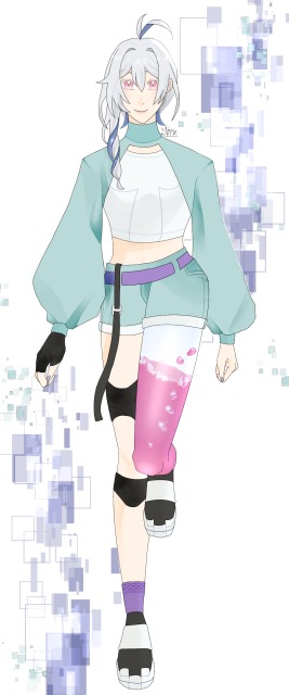 立ち絵全身(創作/カラー絵)