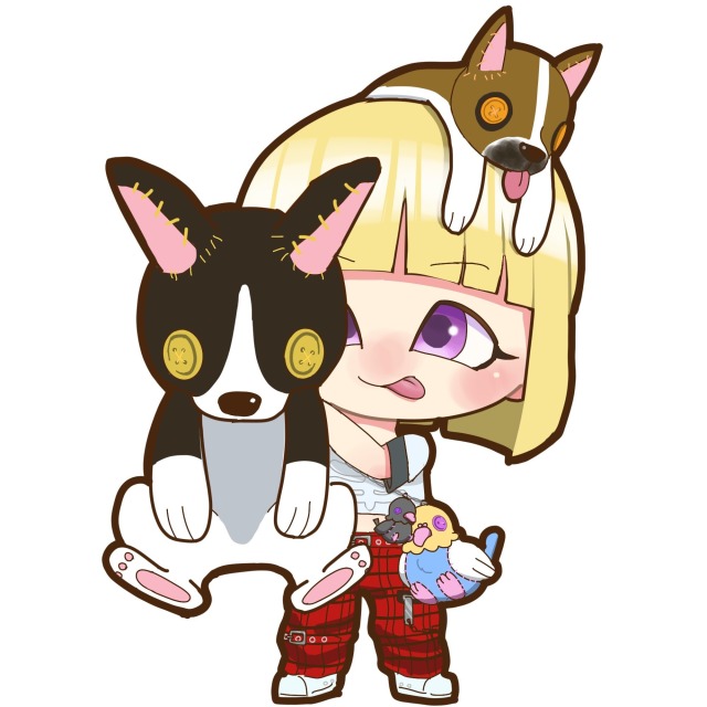 デフォルメ立ち絵サンプル