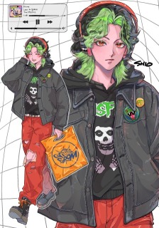 音楽とオリジナルキャラ