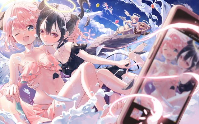 天使だって水着で遊びたい！