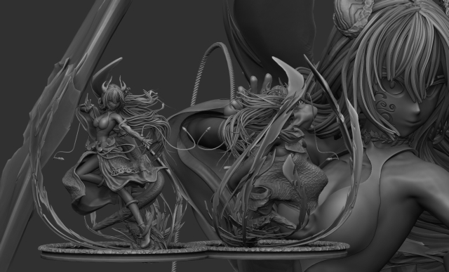 AIデザインを立体化しました。