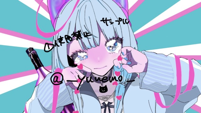 歌ってみた　イラスト　妄想アスパルテーム　描かせていただきました！