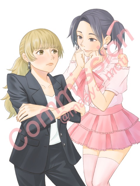 ぶりっ子女性とクール女性の入れ替わり