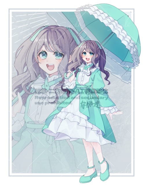 立ち絵サンプル 女の子1