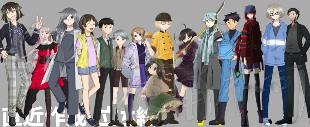 立ち絵作成サンプル