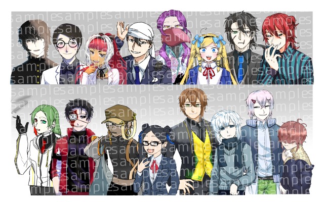 自作立ち絵【2021年～2023年】