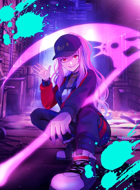 一枚絵 背景あり