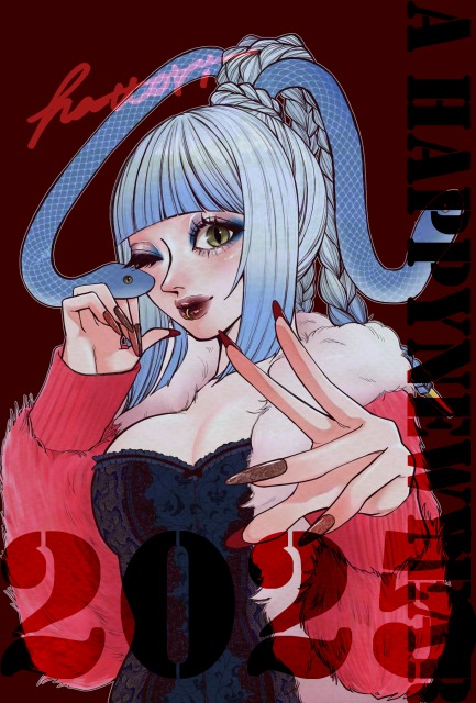 等身高め、女の子イラスト