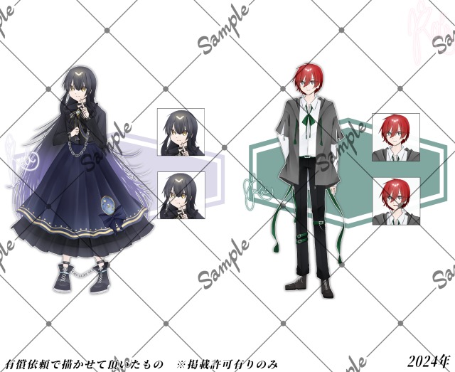 有料依頼で描かせてもらった絵たち