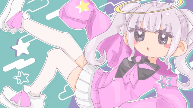 SDイラスト　背景あり