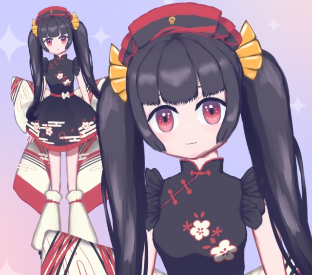 Vtuberモデル作例