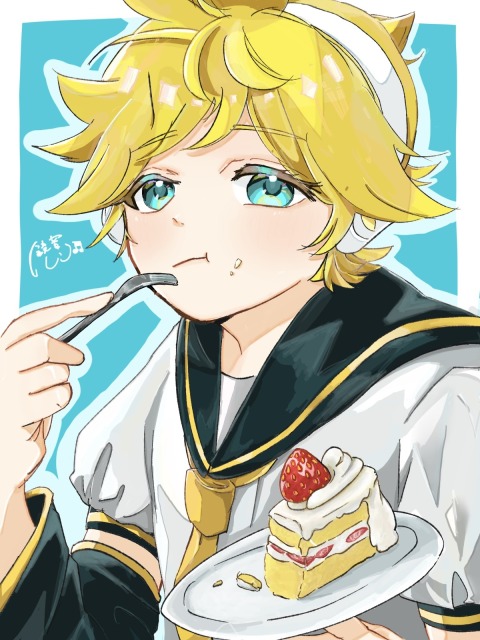 〖版権〗鏡音レン イラスト