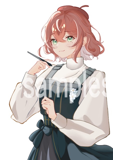 SNSアイコン　サンプルイラスト