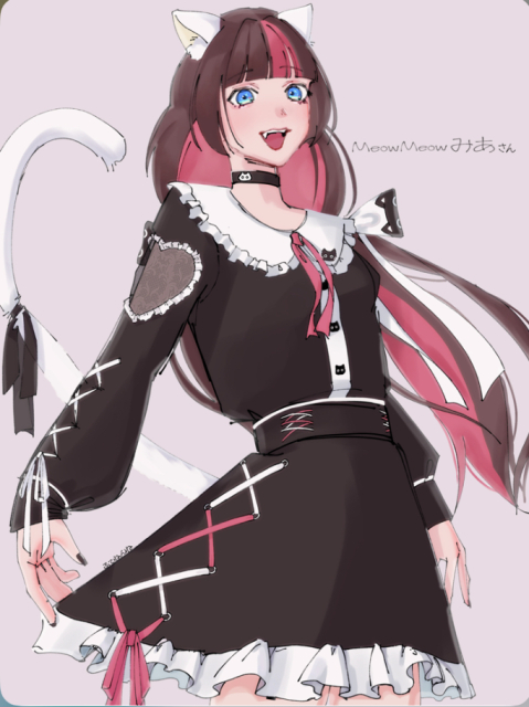 IRIAMライバーさんのイラスト