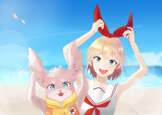 人物イラストが得意です。人型の獣も対応可能です。