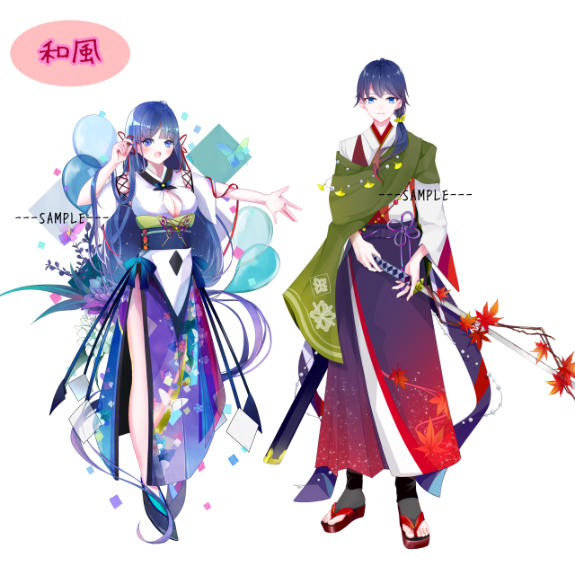 立ち絵ポートフォリオ