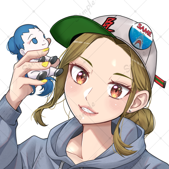 【ご依頼】アイコン　胸上