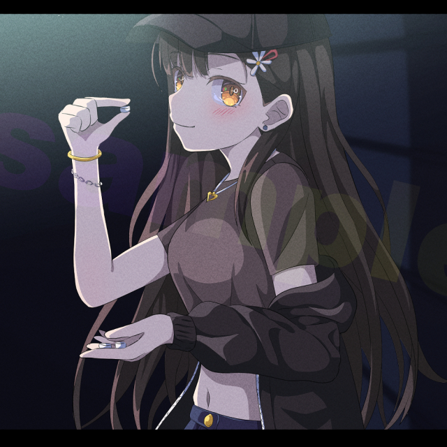 路地裏と女の子