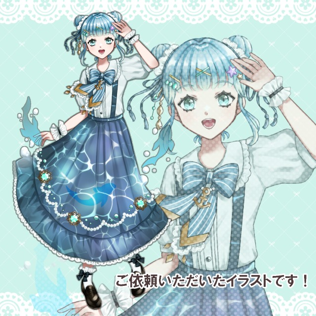 IRIAMで使用できる女の子の立ち絵