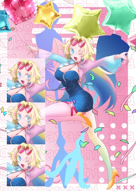 立ち絵イラストサンプル2