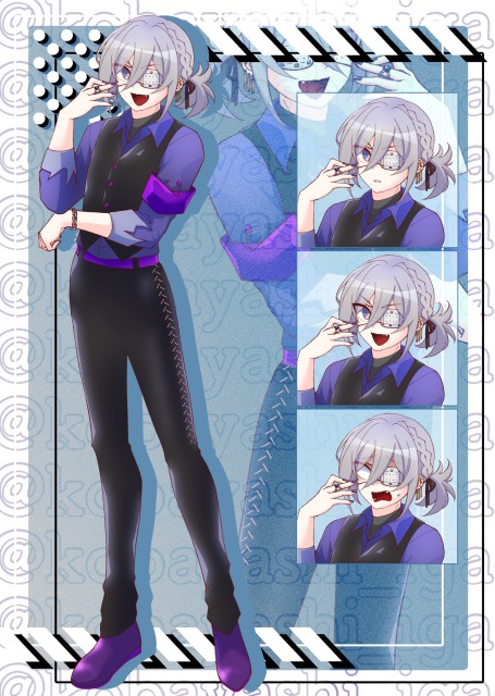 立ち絵イラストサンプル4