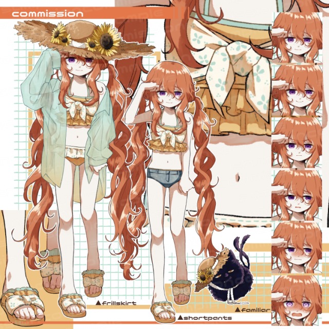 【commission】立ち絵サンプル