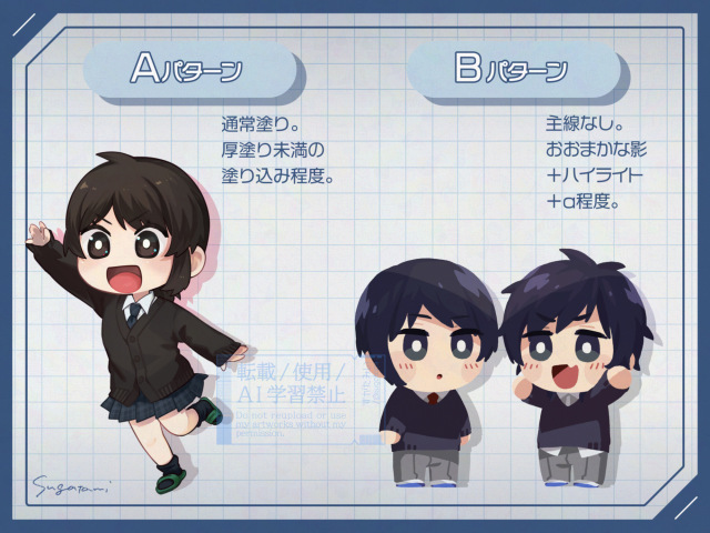 ミニキャラ/SDキャラ/デフォルメ