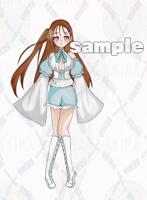 オリキャラちゃん　sample