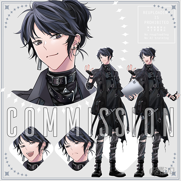 コミッション【TRPG立ち絵】