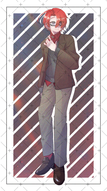 立ち絵サンプル｜中性的女性