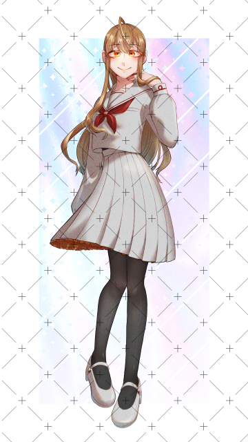 立ち絵サンプル｜女子高校生